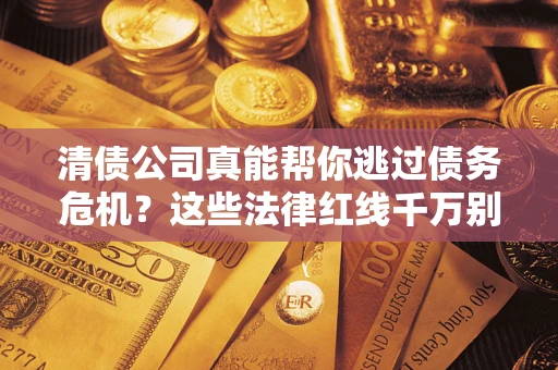 武汉清债公司真能帮你逃过债务危机？这些法律红线千万别踩