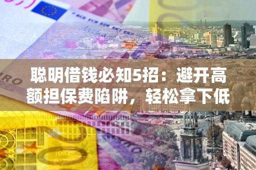 武汉聪明借钱必知5招：避开高额担保费陷阱，轻松拿下低息贷款