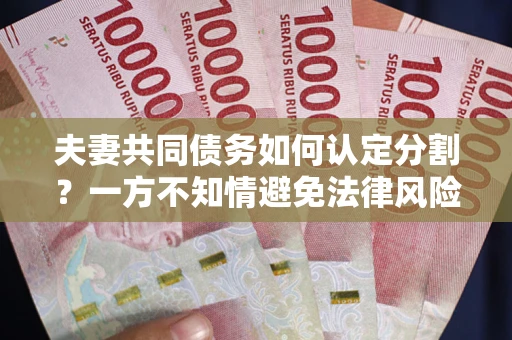 武汉夫妻共同债务如何认定分割？一方不知情避免法律风险必看！
